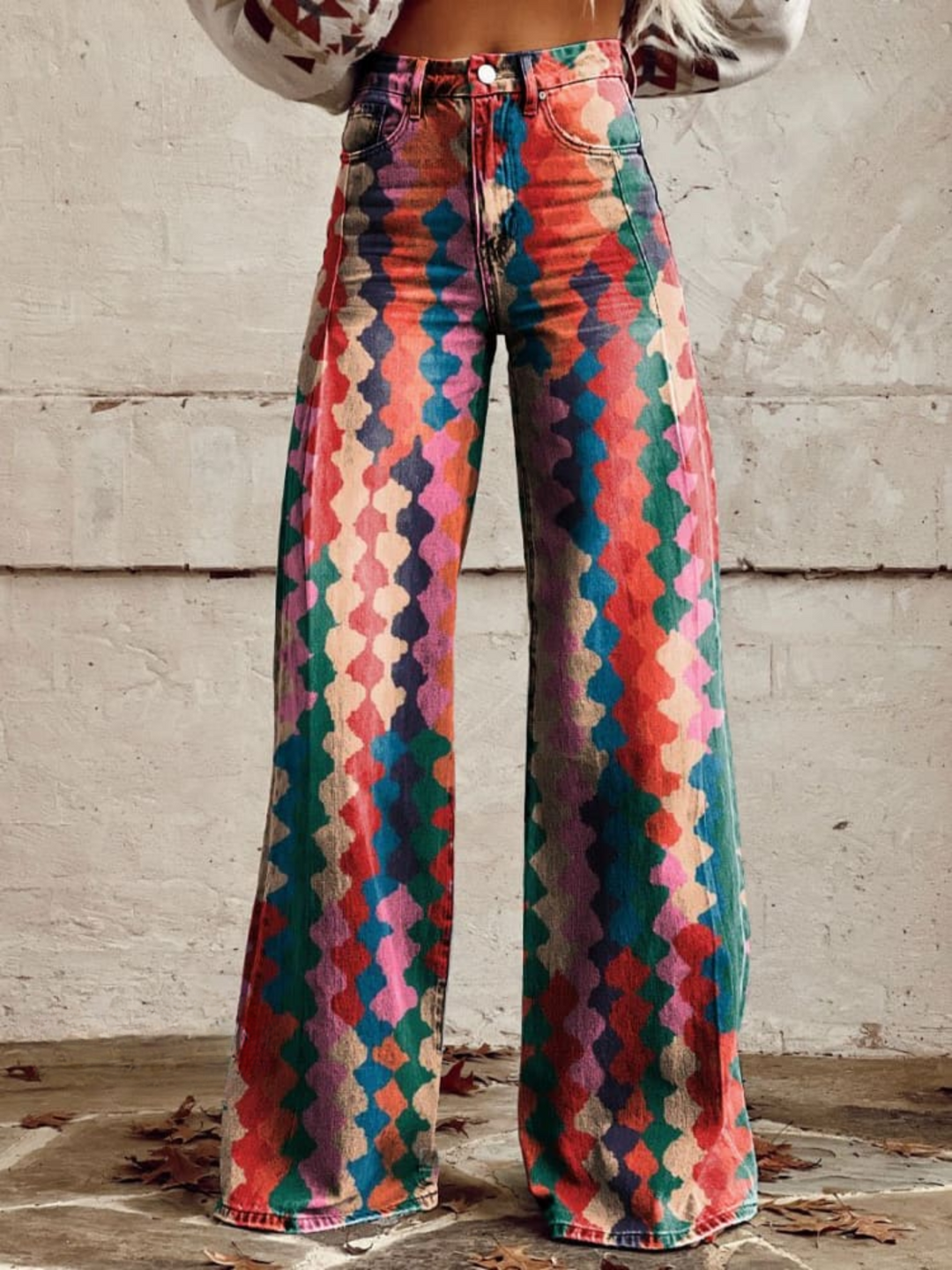Amélie - Pantaloni Eleganti Bohemien