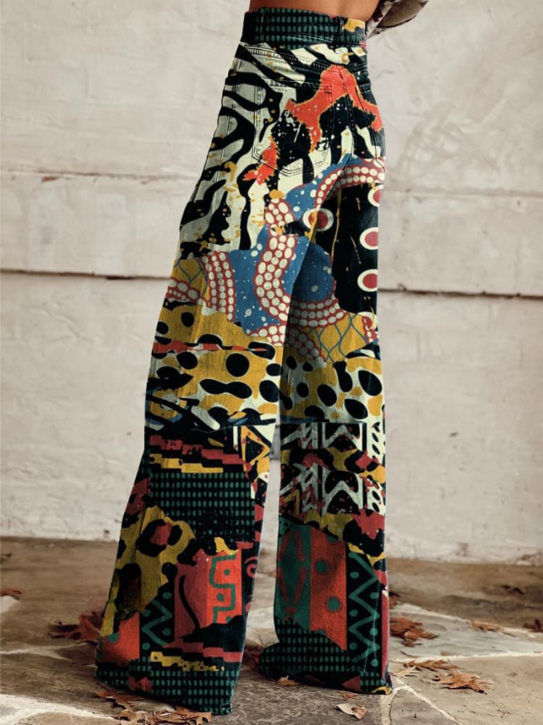 Élodie - Pantaloni Larghi Eleganti