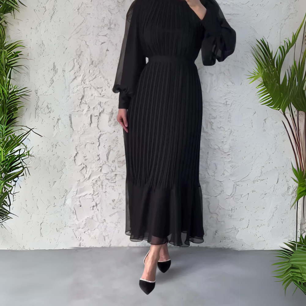 Hazel - Abito Elegante Plissettato