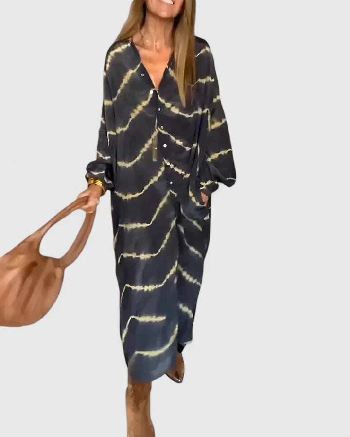Il Julia Vestito Maxi Striato