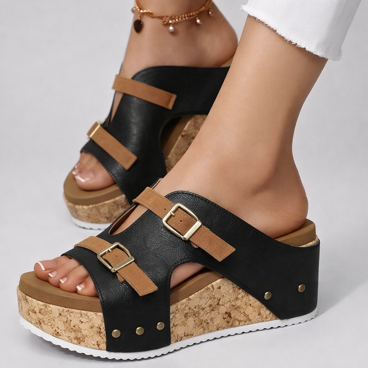 Maëva | Sandali Piattaforma Confortevoli ed Eleganti