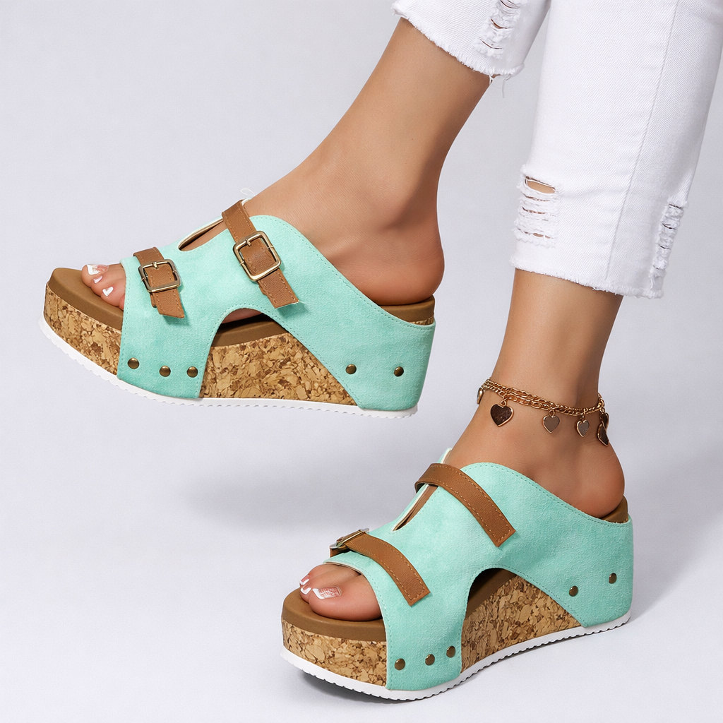 Maëva | Sandali Piattaforma Confortevoli ed Eleganti
