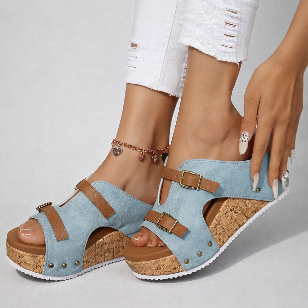 Maëva | Sandali Piattaforma Confortevoli ed Eleganti