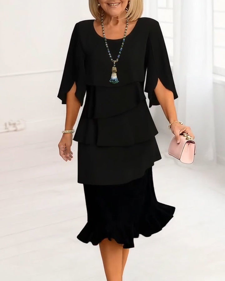 Patricia | Abito Ruffle Elegante e Confortevole