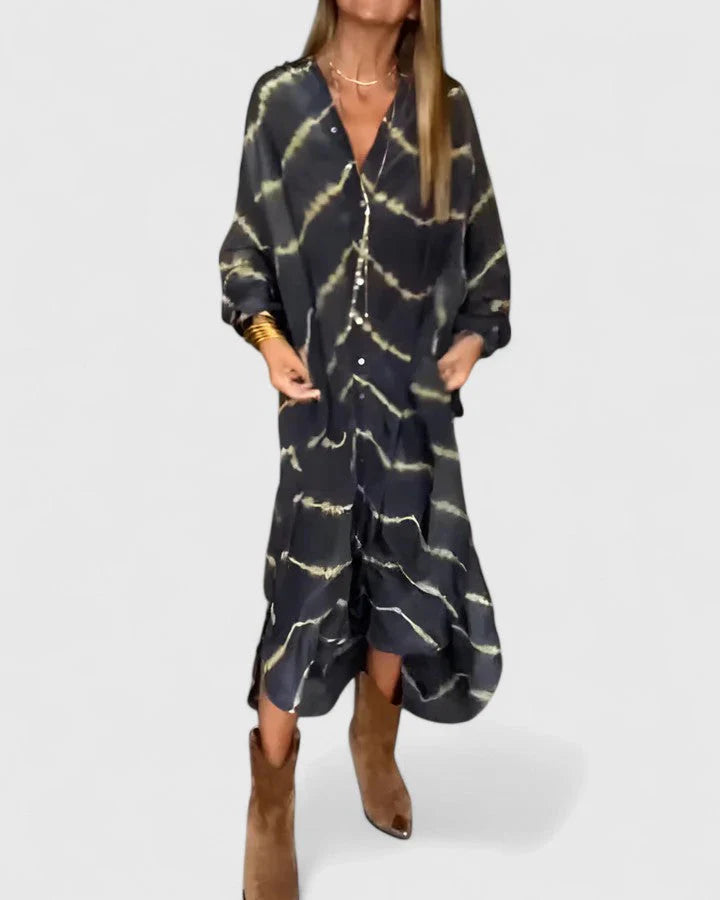Il Julia Vestito Maxi Striato