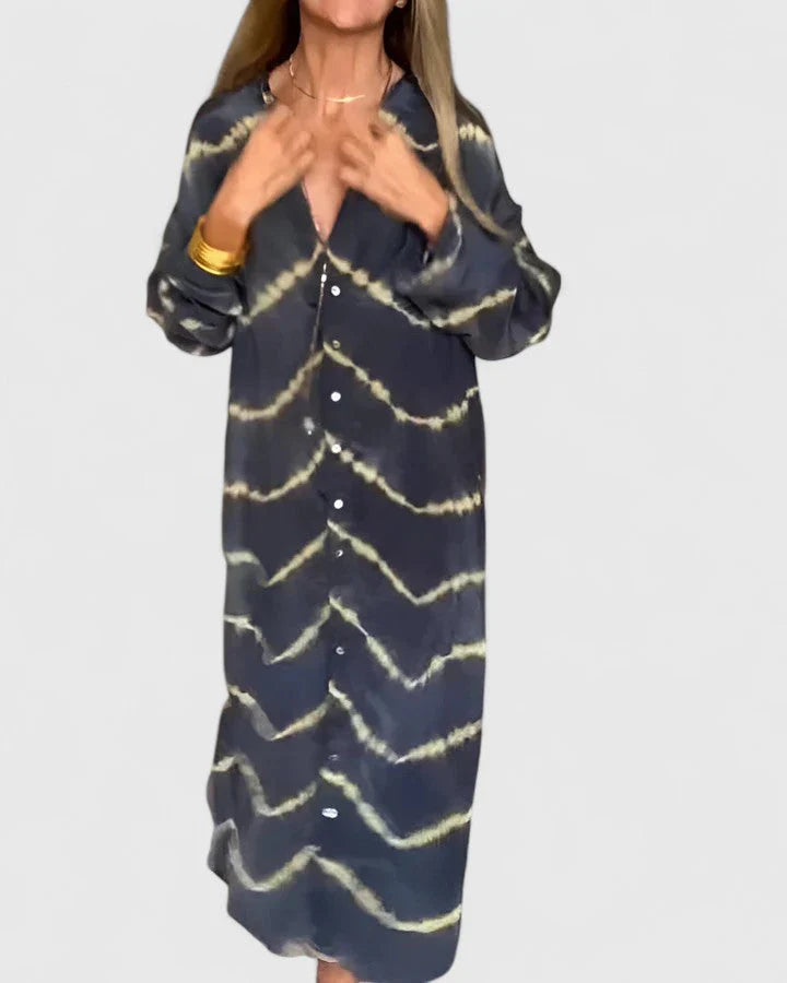 Il Julia Vestito Maxi Striato