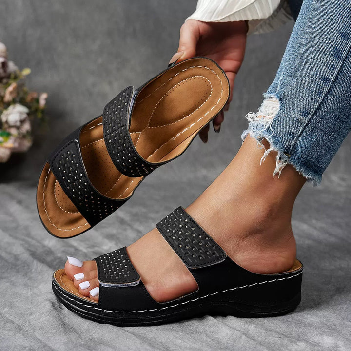 Clara | Sandali Confortevoli A Due Cinghie