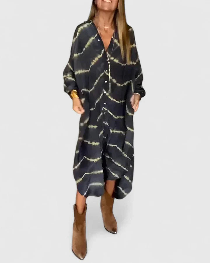 Il Julia Vestito Maxi Striato