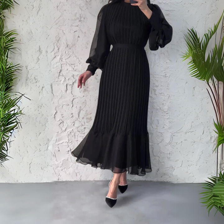 Hazel - Abito Elegante Plissettato