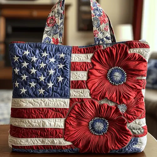 Liberty Rose | Borsa a Spalla Quilted Fatta a Mano