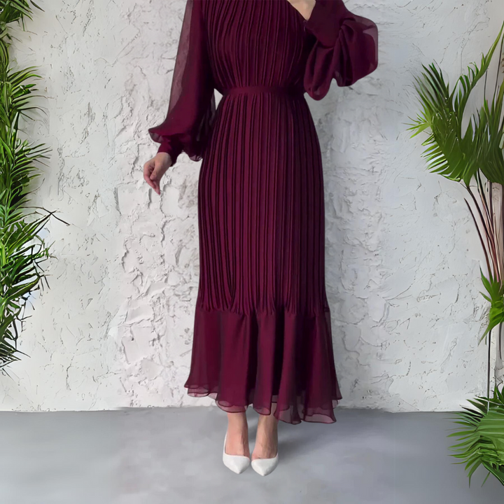 Hazel - Abito Elegante Plissettato