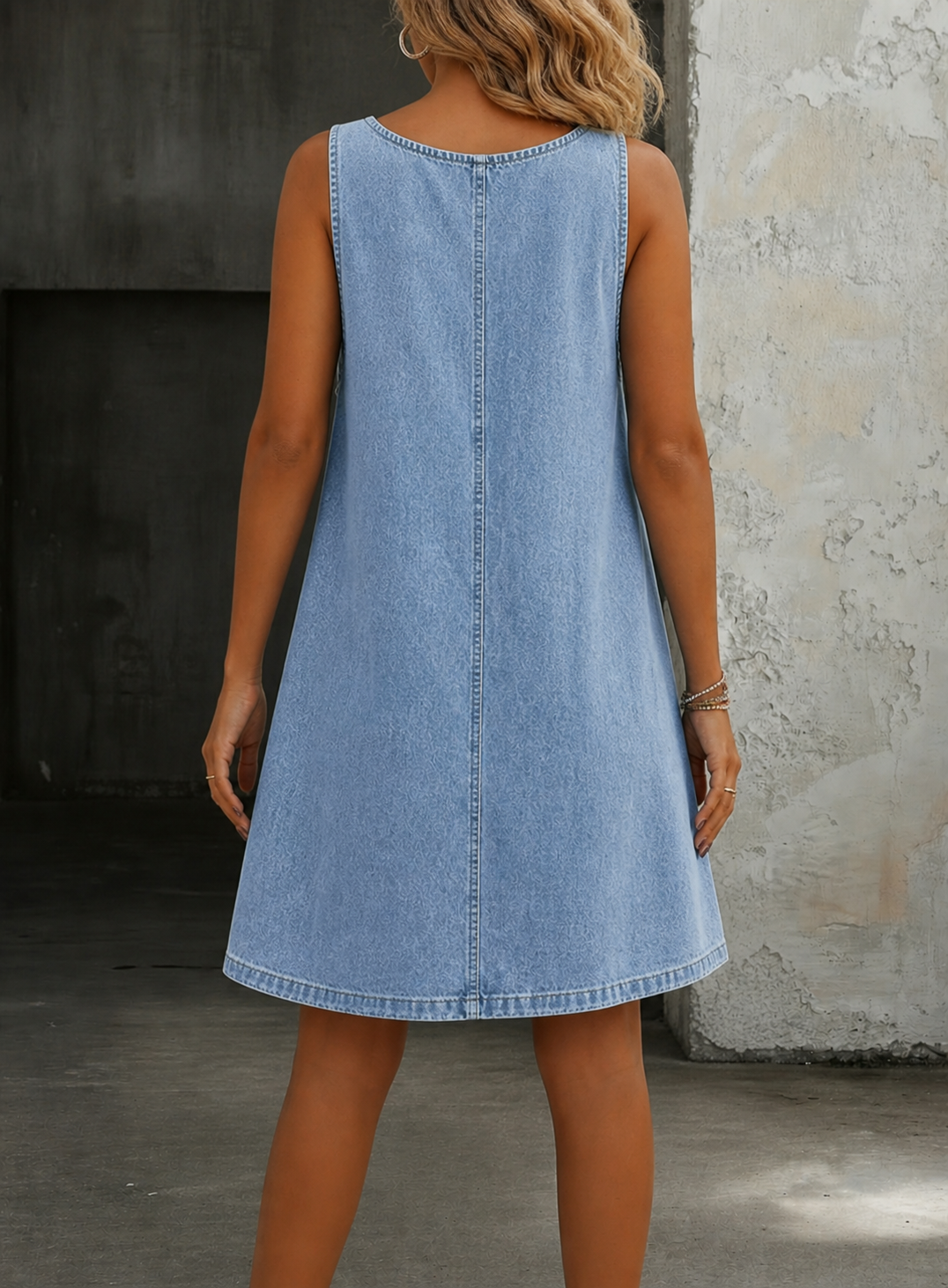 Lisa | Vestito in Denim Casual