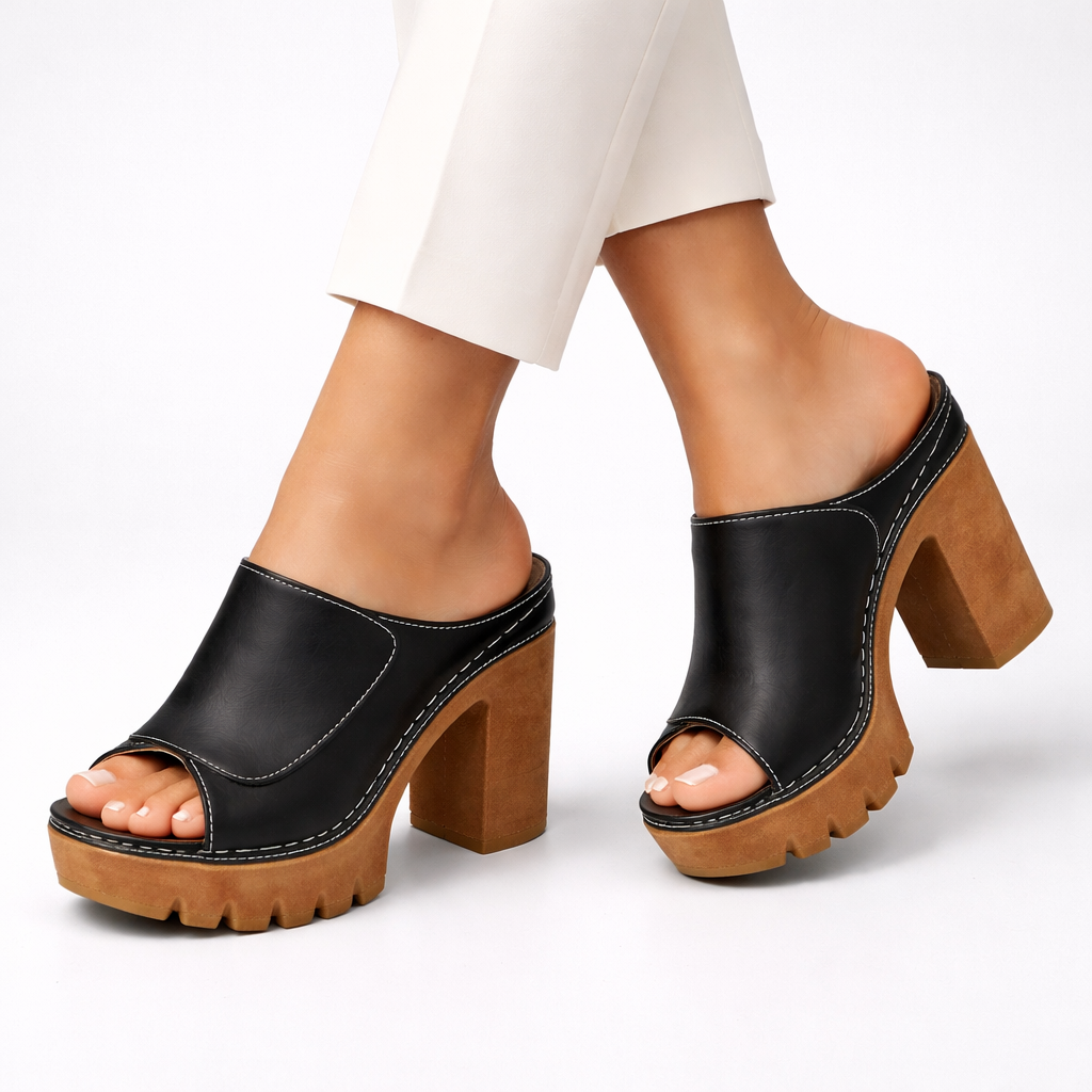 Mizella | Sandali Eleganti con Piattaforma e Tacco Alto