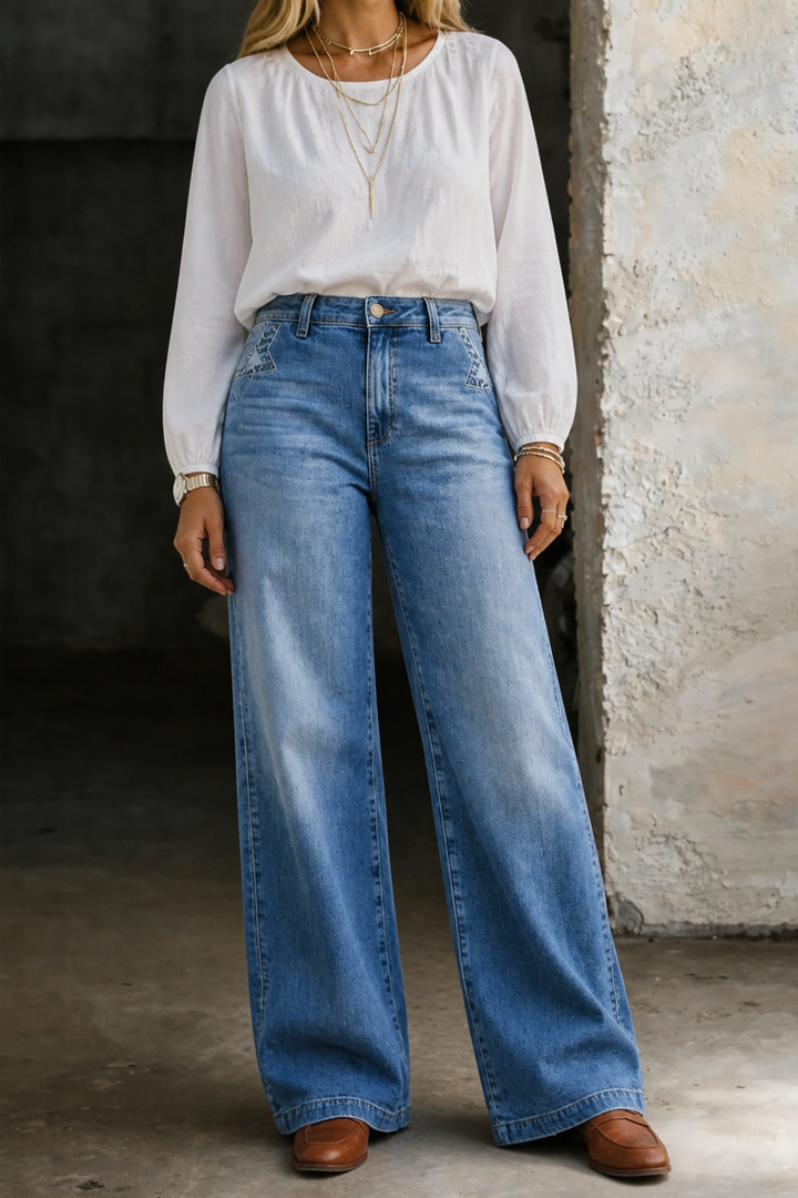 Jeans Vintage a Vita Alta