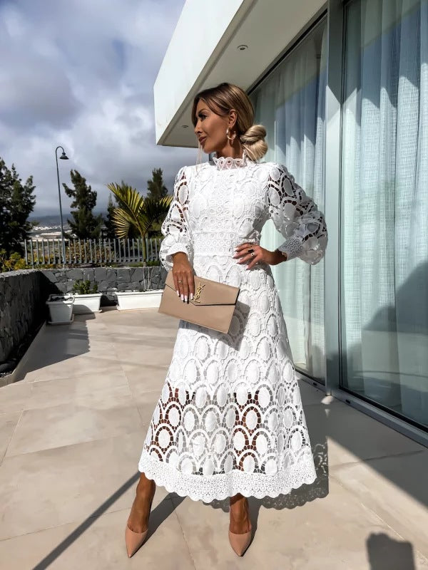 Noor - Vestito in Pizzo Romantico