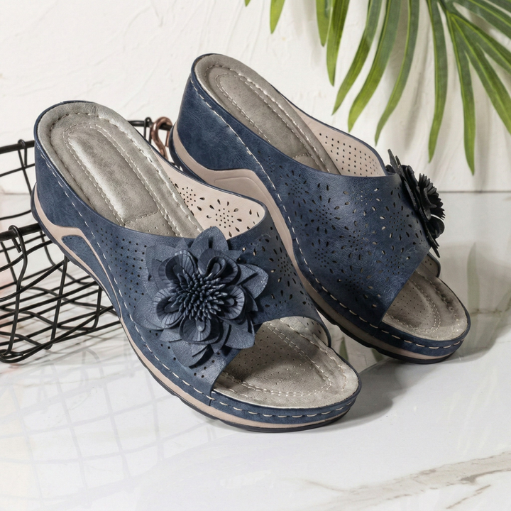 Sandali in Pelle Morbida con Supporto per l&