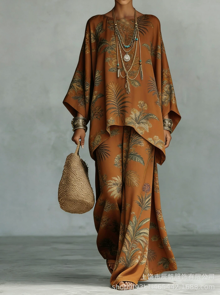 Celine | Set Due Pezzi Elegante in Lino