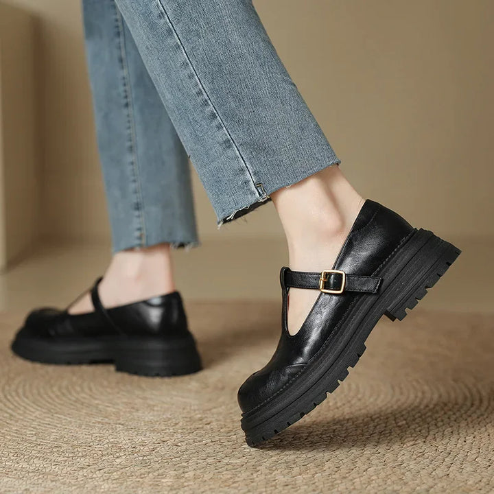 Mary Janes - Elegante Scarpe in Pelle