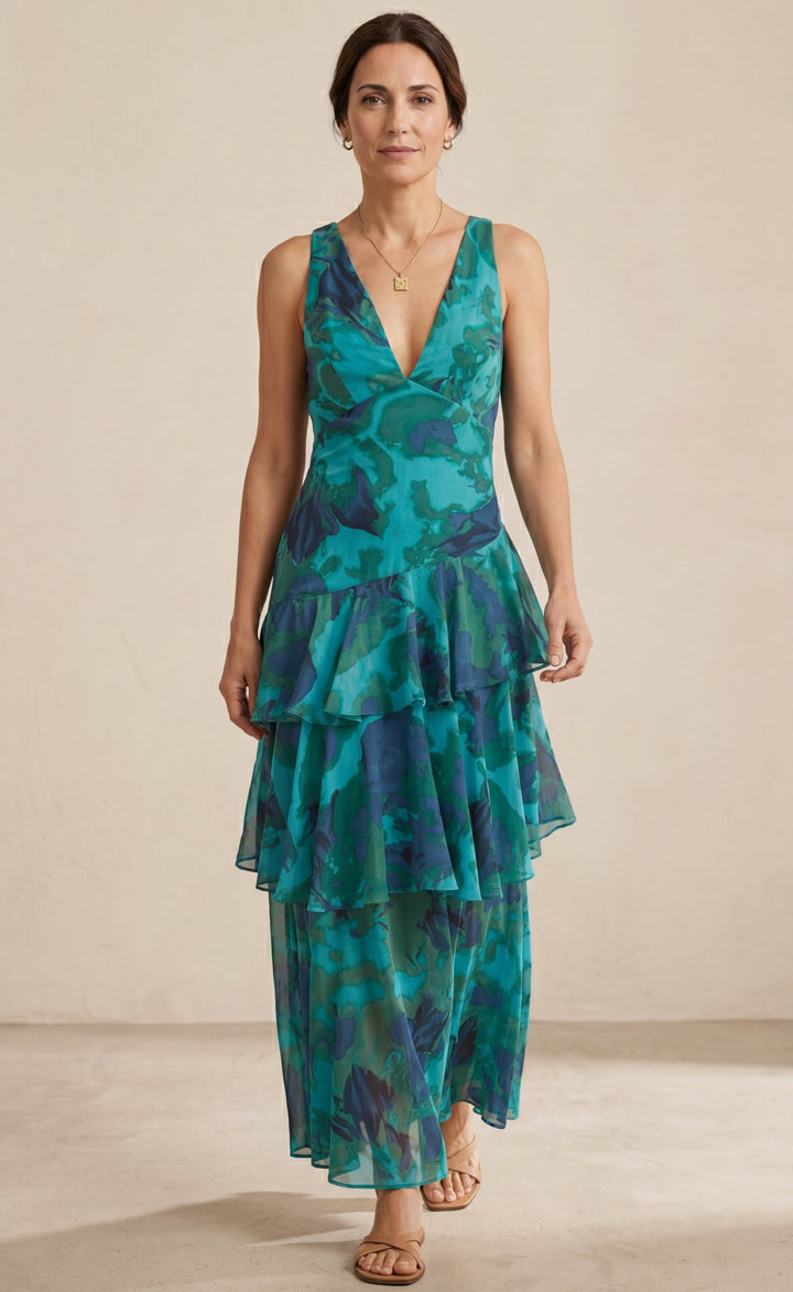 Domenica | Vestito in georgette V