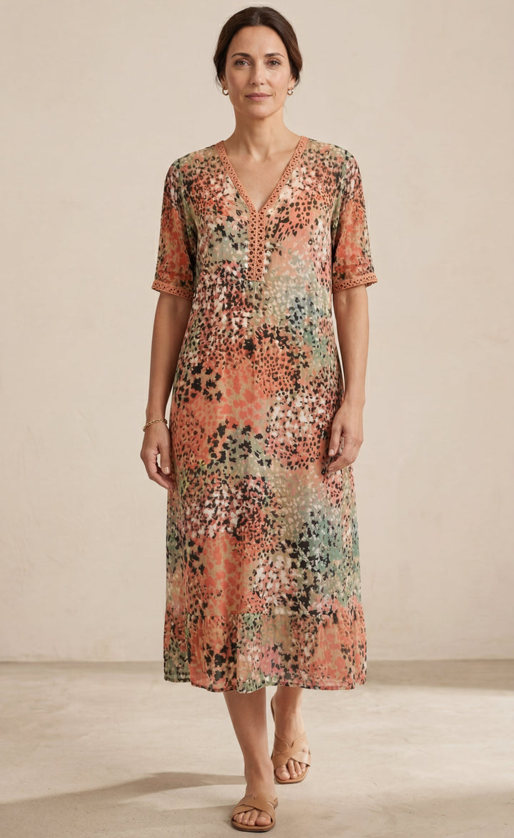 Lina | Vestito leggero con scollatura a V