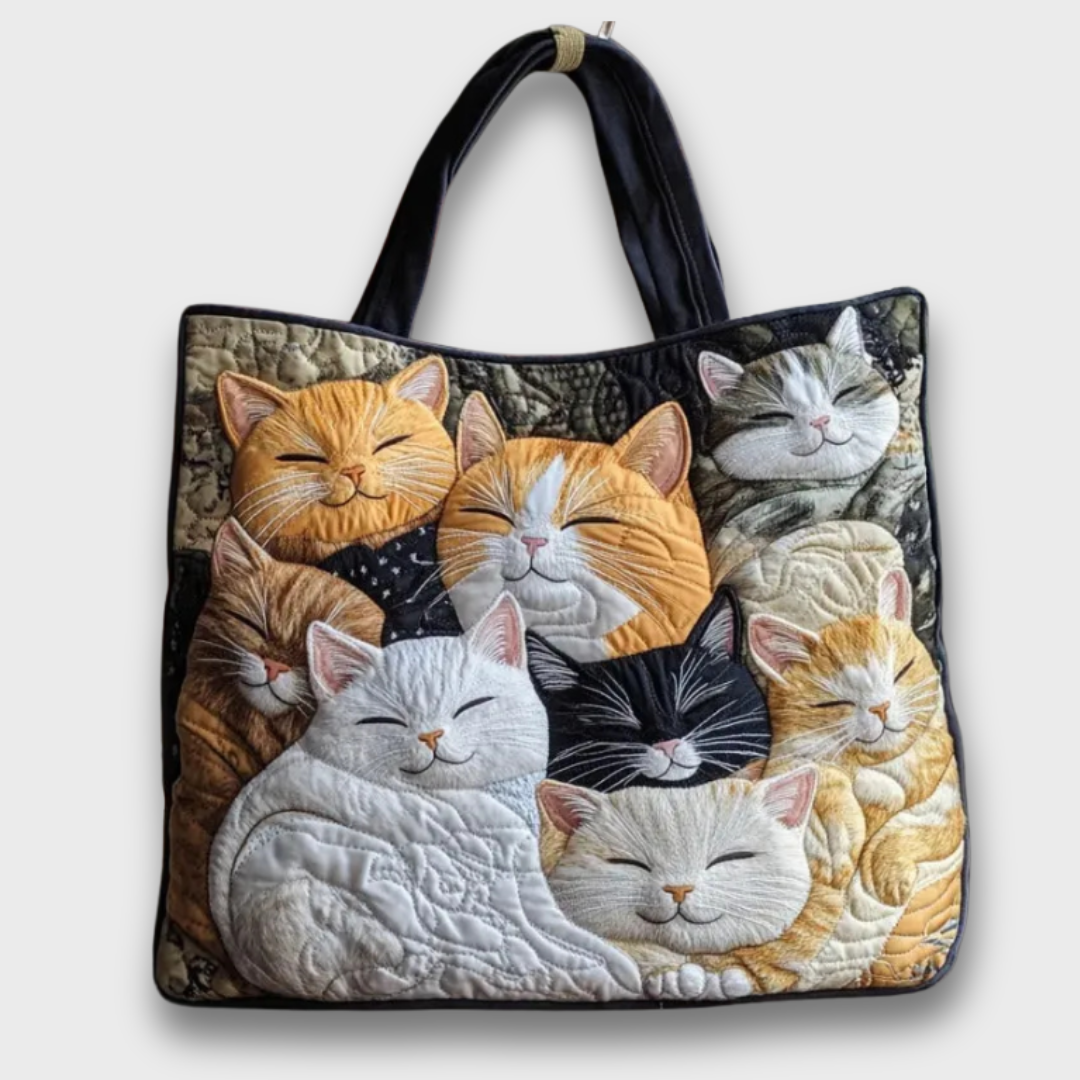 Charlotte | Borsa quotidiana quilted fatta a mano