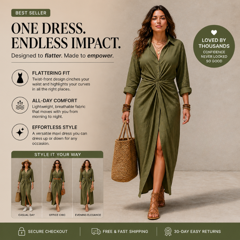 Charlotte | Abito Maxi Elegante