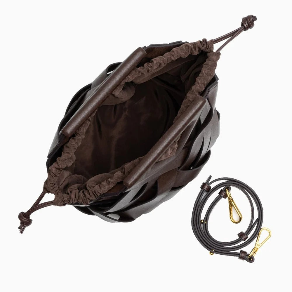 Brigitte · Borsa intrecciata dal fascino senza tempo