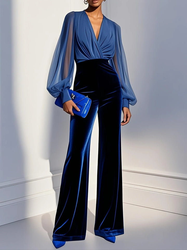 Maud™ | Mono elegante con scollatura a V