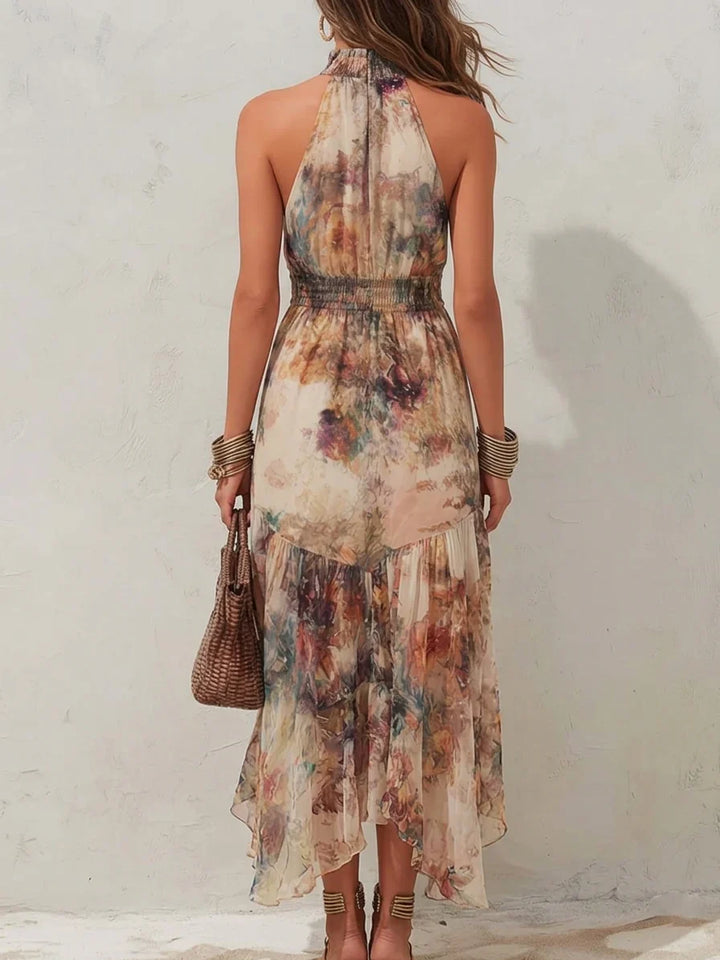 Chloe | Vestito Midi Vintage a Fiori