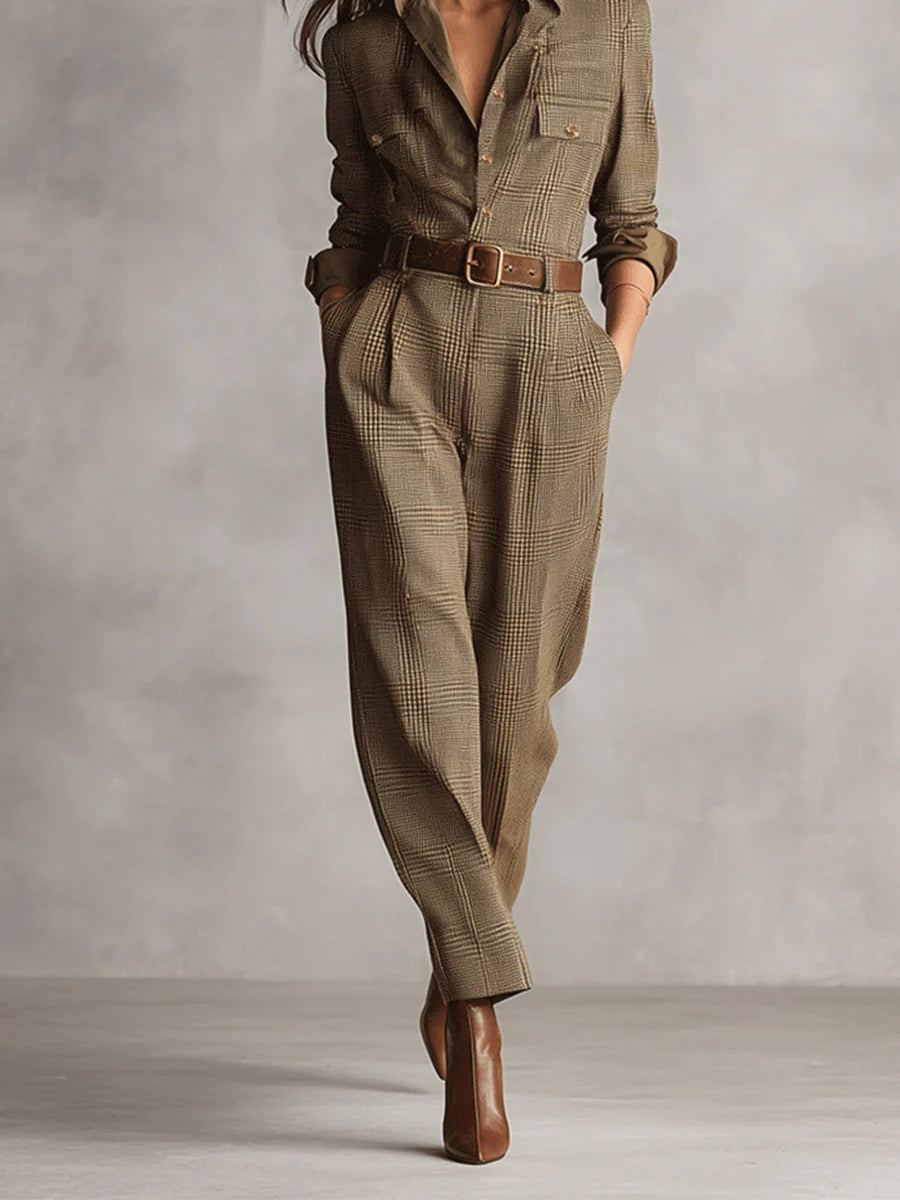 Anna™ | mono elegante a quadri