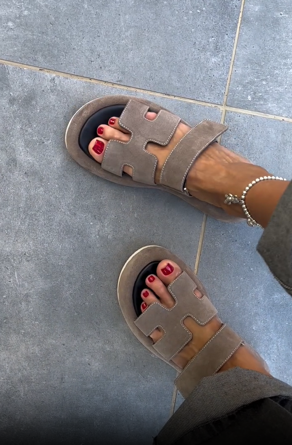 Clara | Sandali Piatto Estivi Eleganti