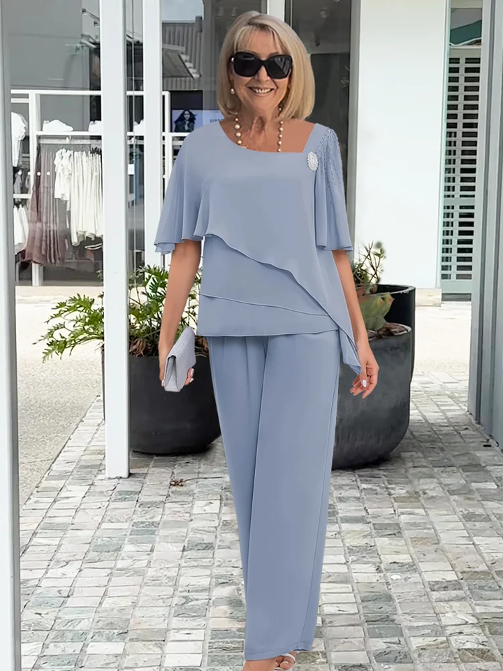 Pazit™ | Set Elegante Femminile a Due Pezzi