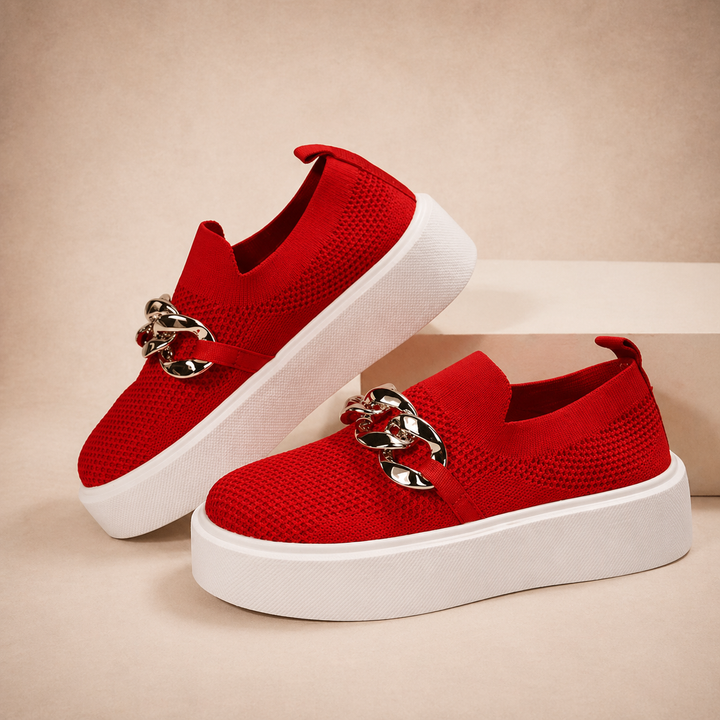 Concetta - Scarpe con catena in metallo