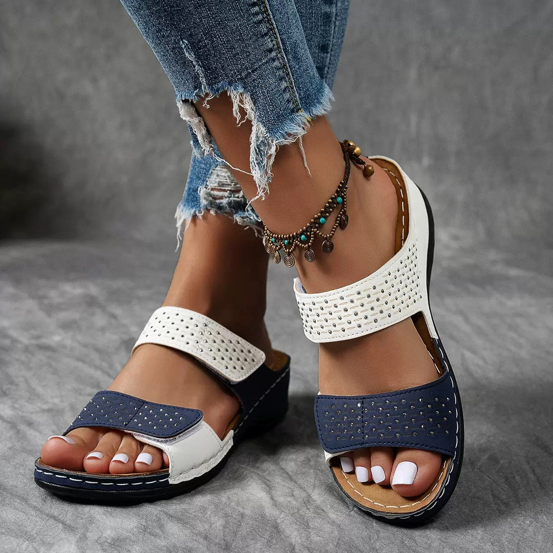 Clara | Sandali Confortevoli A Due Cinghie