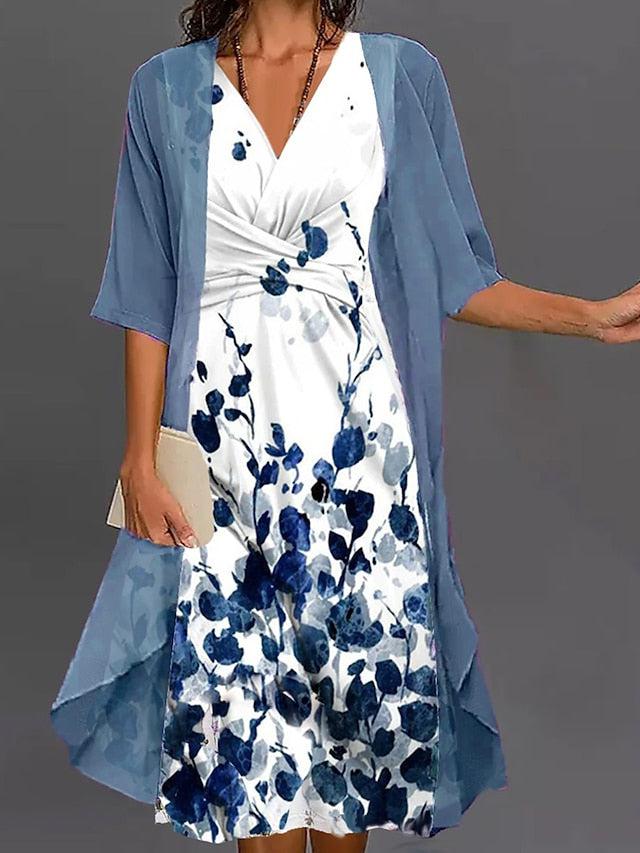 Lucille - Vestito Avvolgente Fluttuante