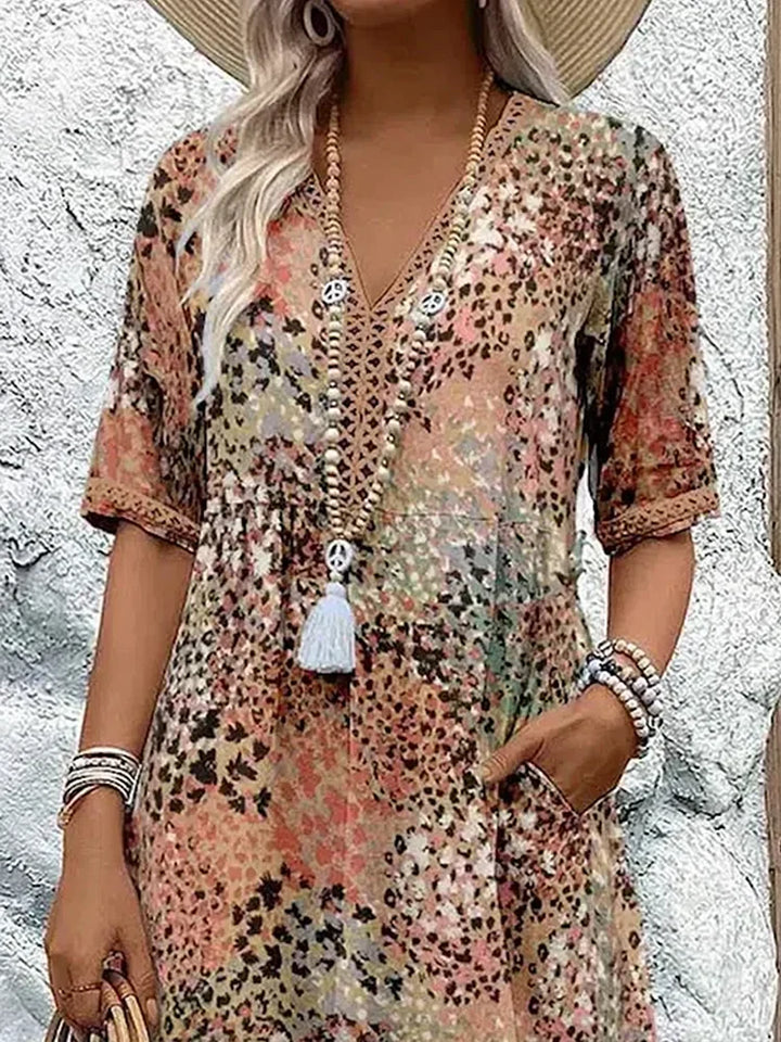 Lina | Vestito leggero con scollatura a V