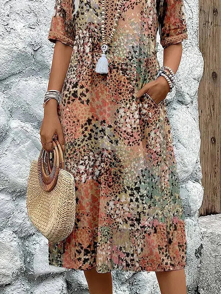 Lina | Vestito leggero con scollatura a V