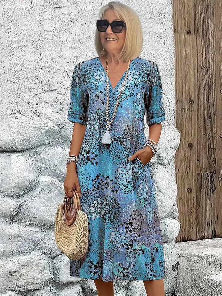 Lina | Vestito leggero con scollatura a V