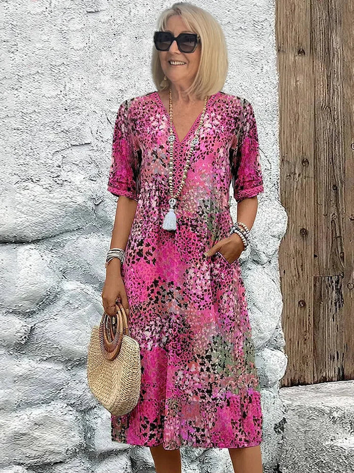 Lina | Vestito leggero con scollatura a V