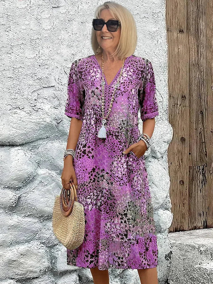 Lina | Vestito leggero con scollatura a V