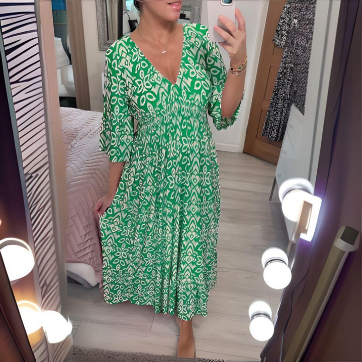 Lillia - Vestito Stampato Boho