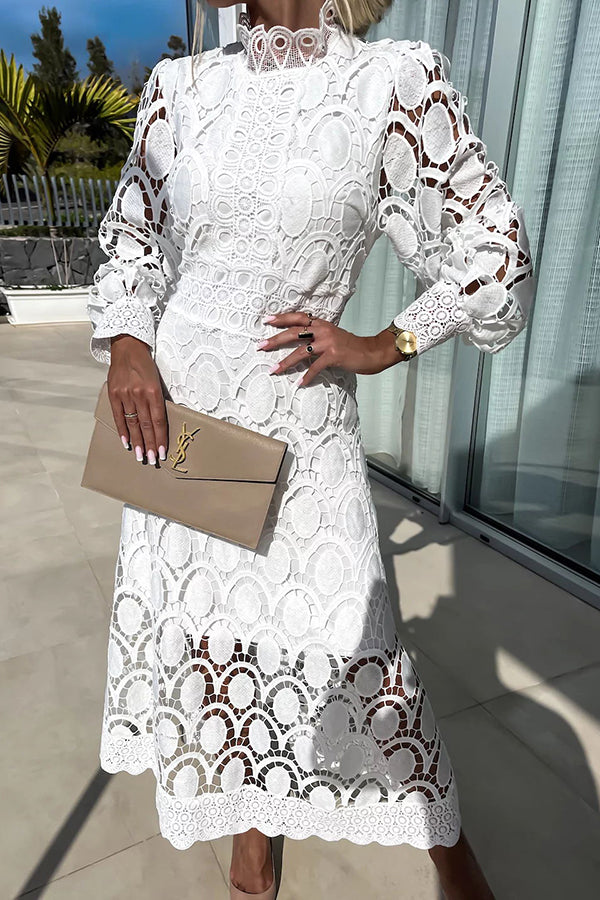 Noor - Vestito in Pizzo Romantico