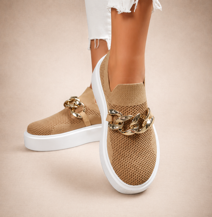 Concetta - Scarpe con catena in metallo