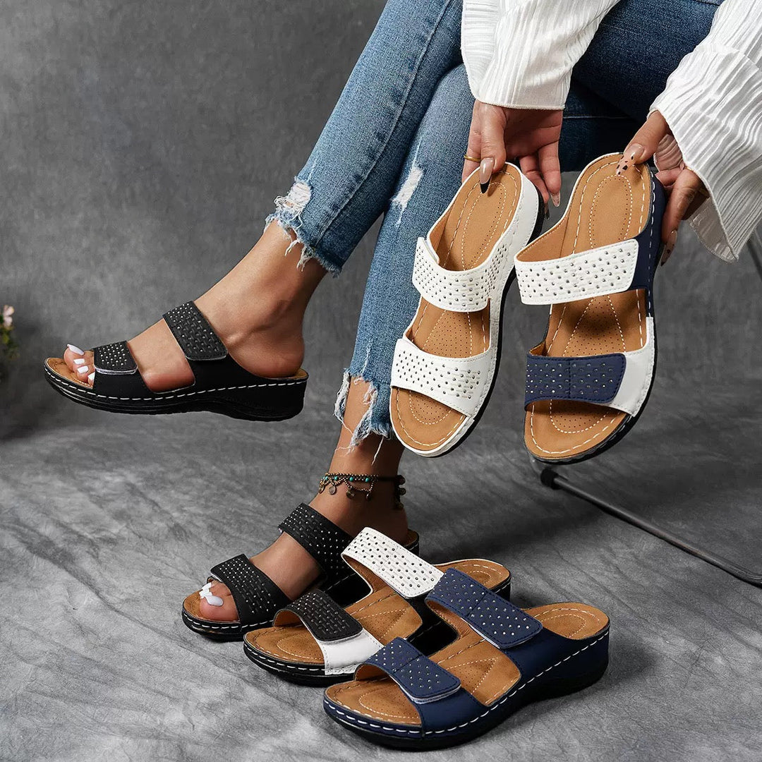 Clara | Sandali Confortevoli A Due Cinghie