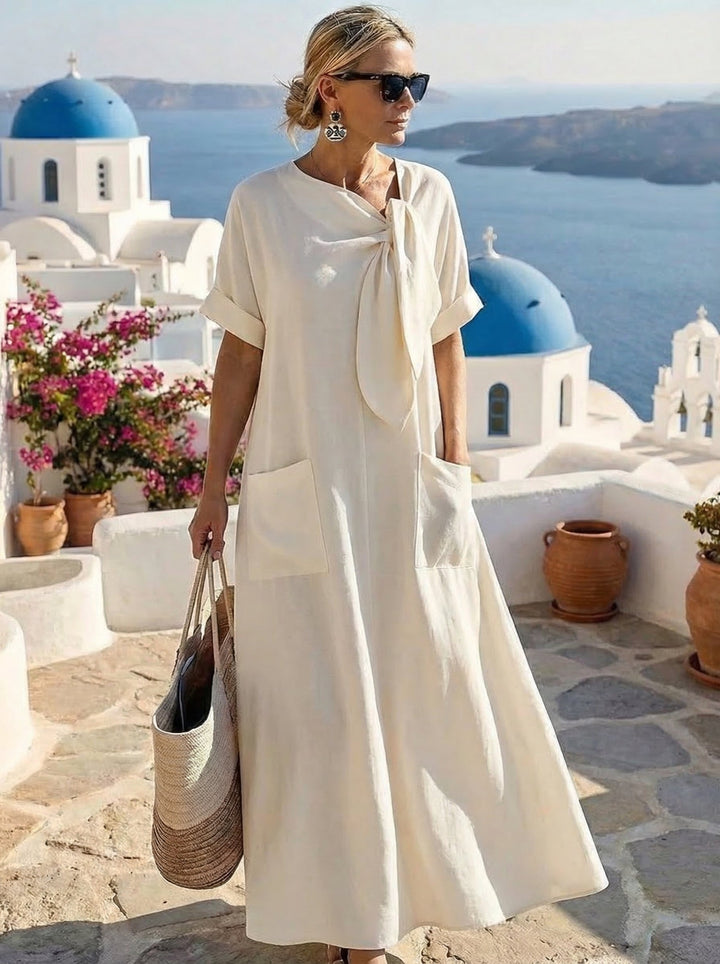 Fleur™ Vestito Elegante con Tasche