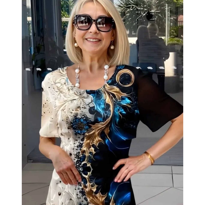 Viviana™ | Vestito Stampato Relaxed